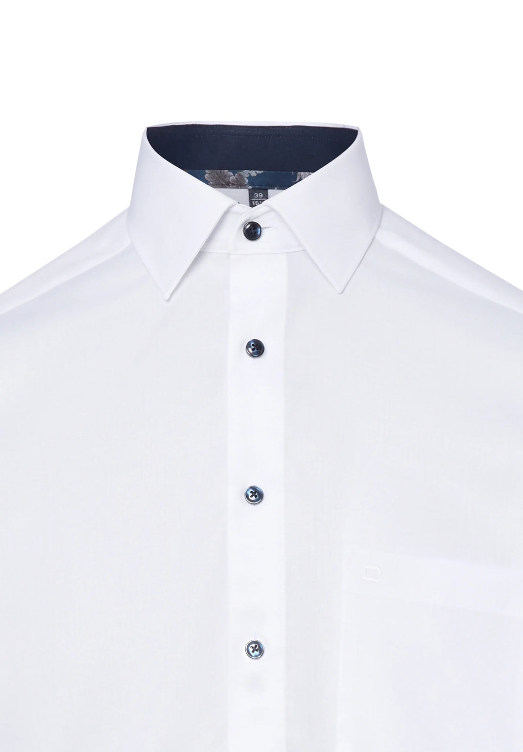 OLYMP Hemd - Hellblau / Weiss