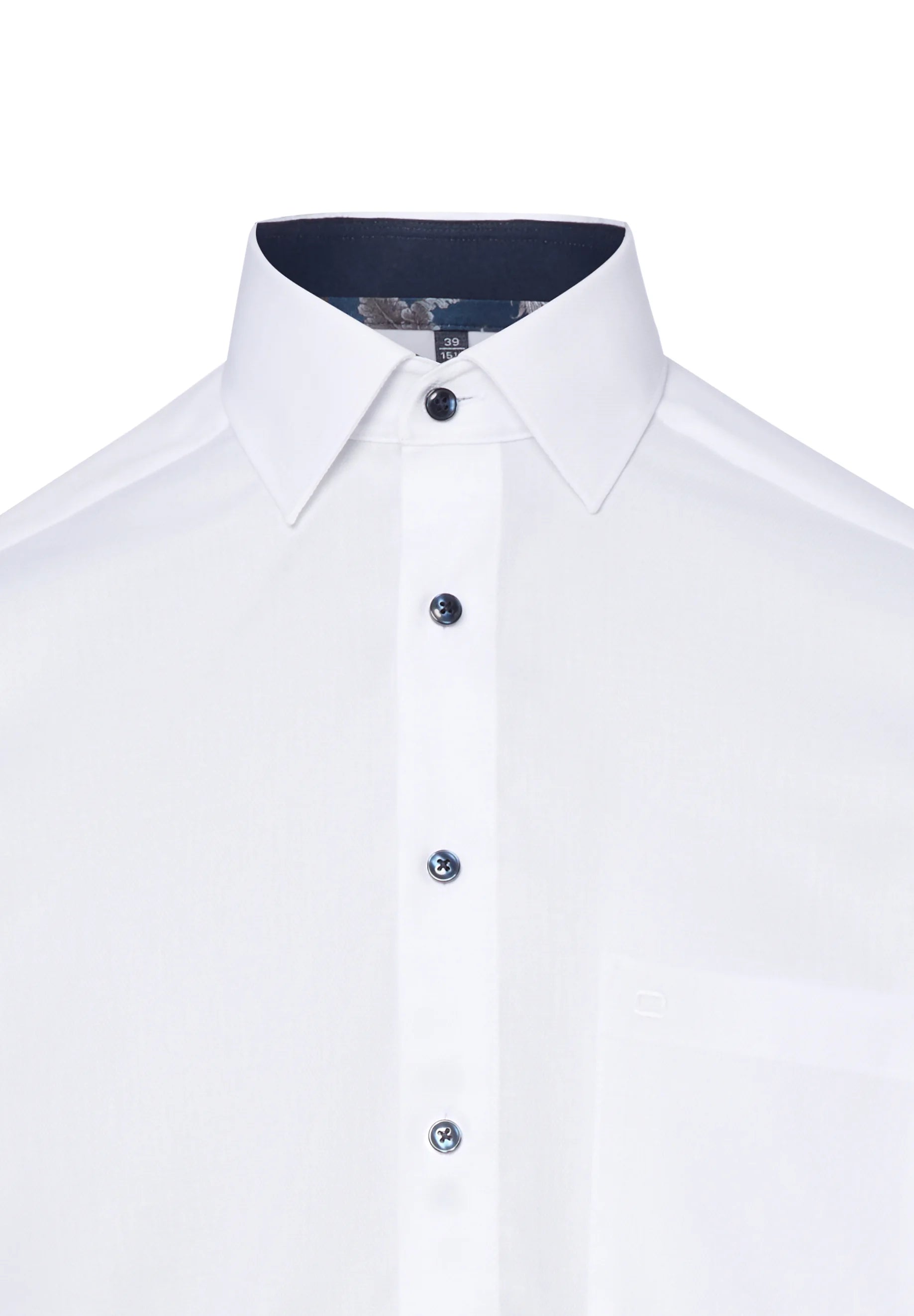 OLYMP Hemd - Hellblau / Weiss